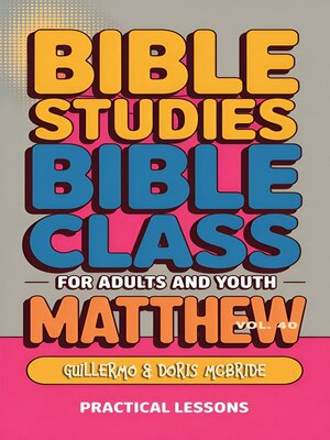 cover image of Bible Class for Adults and Youth